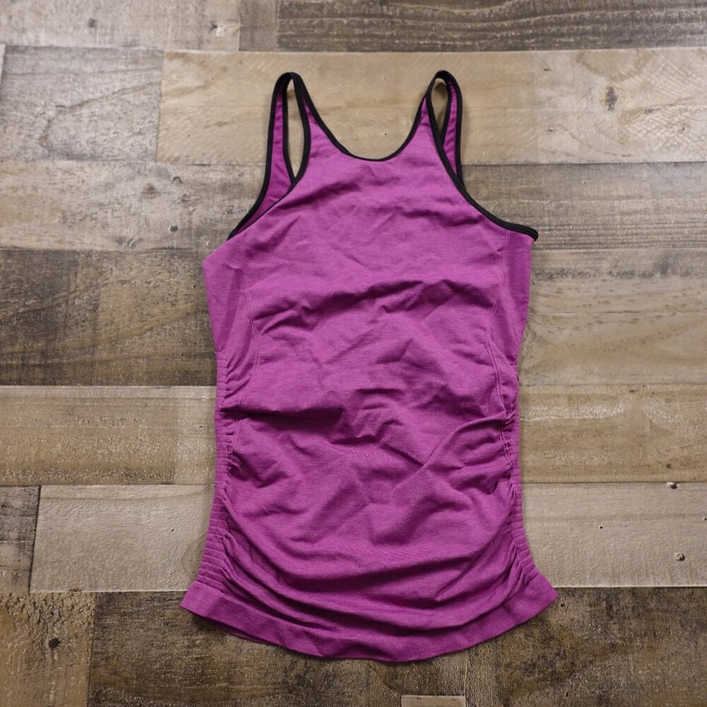 Lululemon In The Flow tank women's 0 Regal Plum